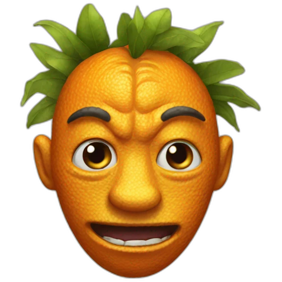ugly orangatun emoji
