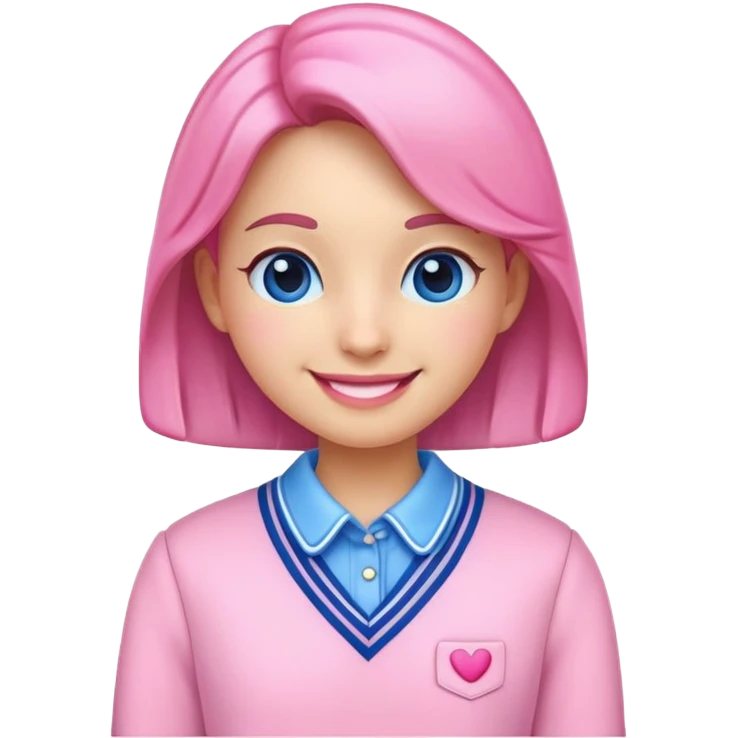 OH emoji with preppy stuff emoji