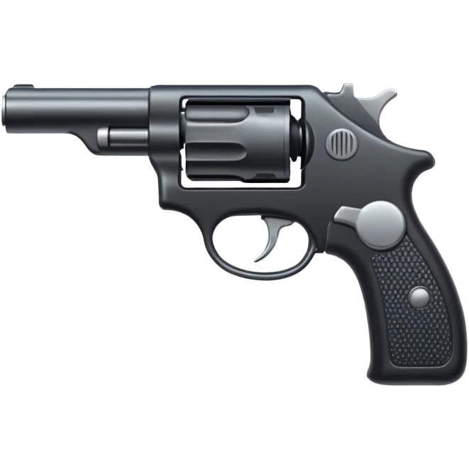 one gun emoji