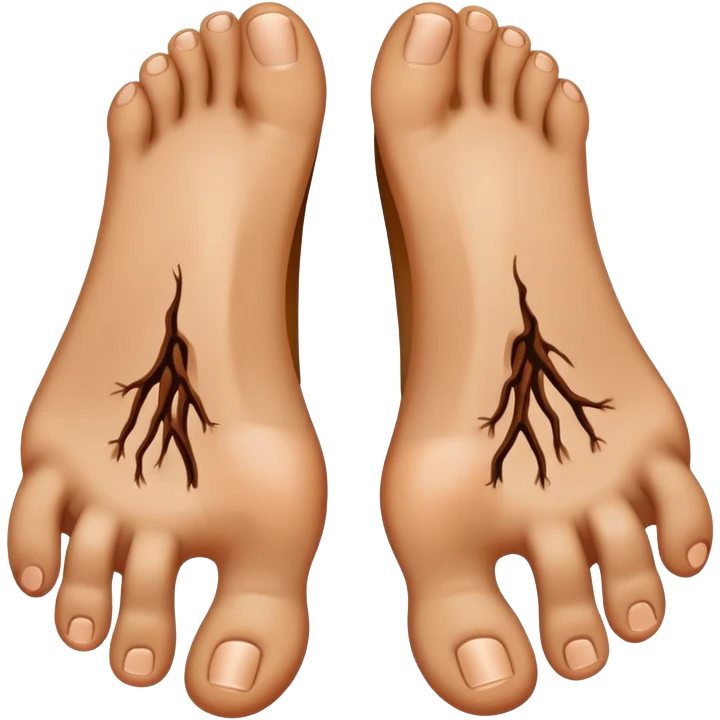 2 brown feet emoji