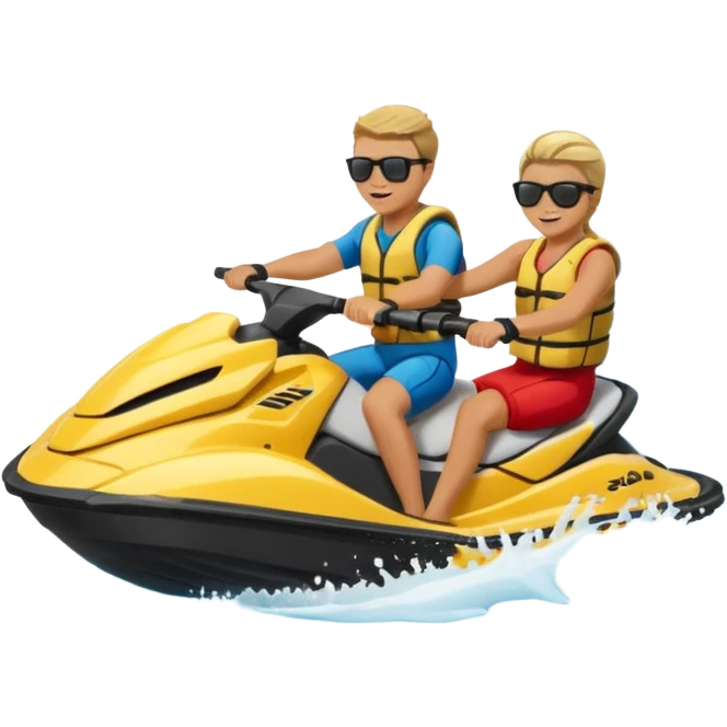 jet ski riders emoji