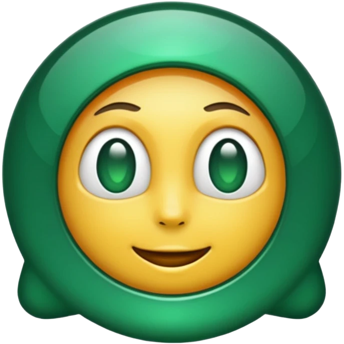 Green  emoji