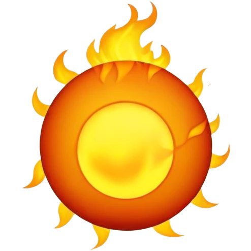 Fireball emoji