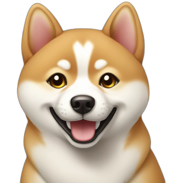 happy shibainou emoji