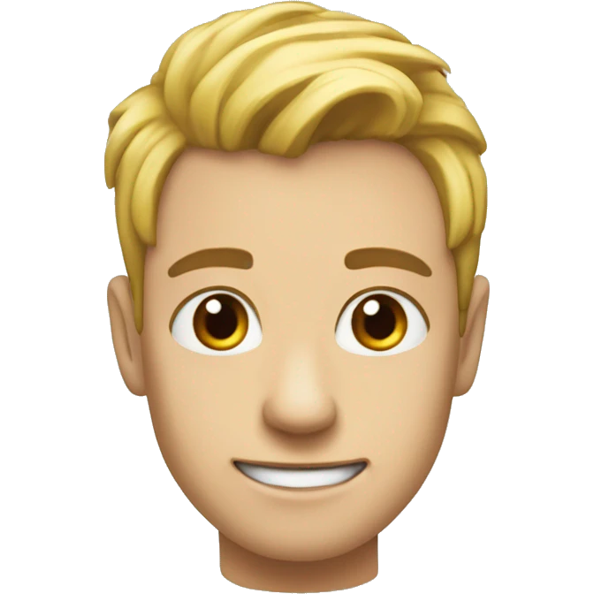 Белый пудель emoji