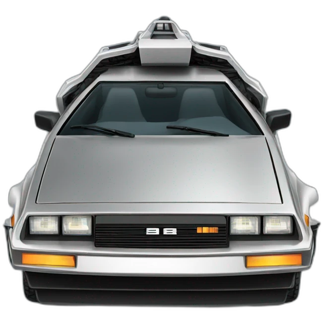 delorean emoji