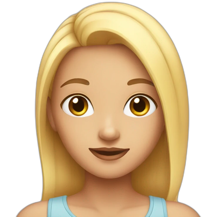 Pretty girl emoji