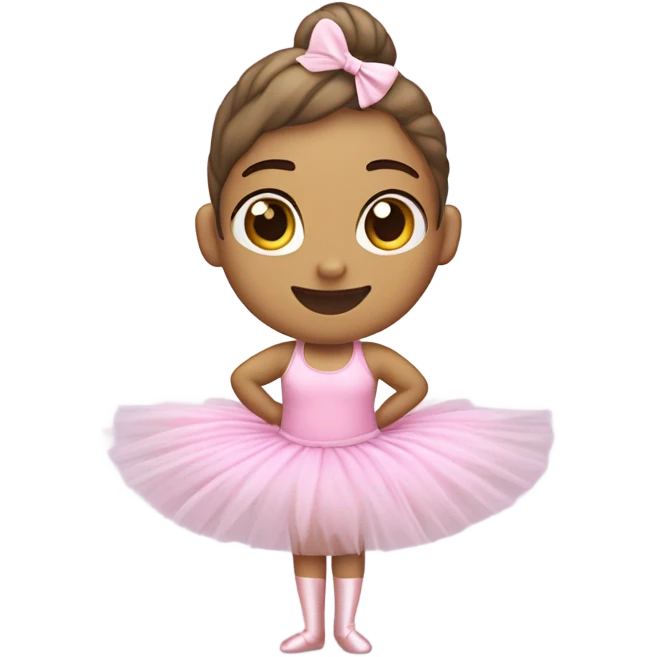 Ballerina wäscht Kleidung emoji