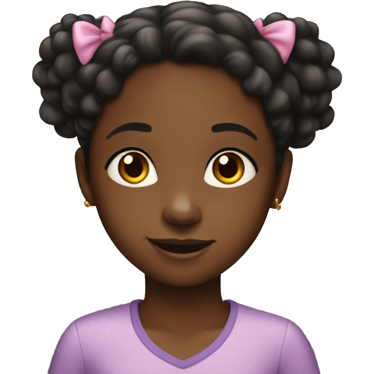 10 year old black girl birthday emoji