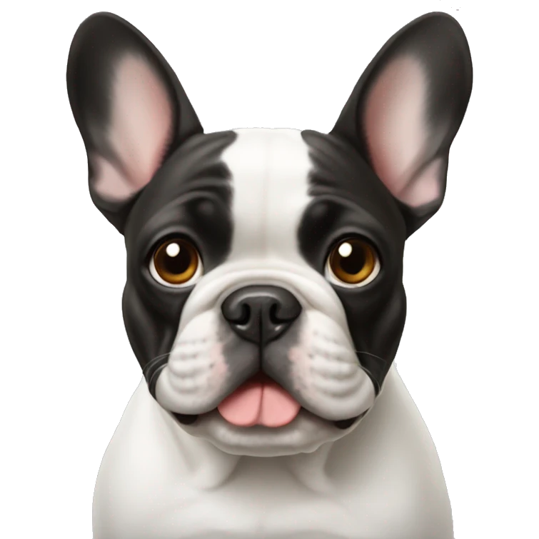 French bulldog  emoji