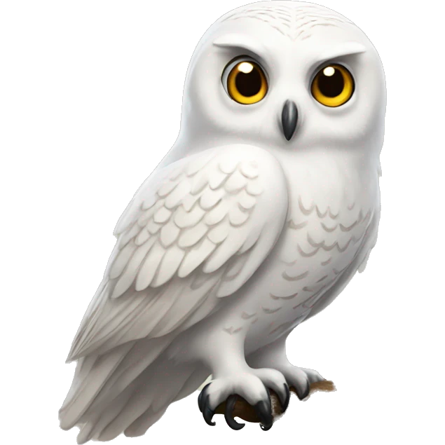 Harry Potter white owl emoji