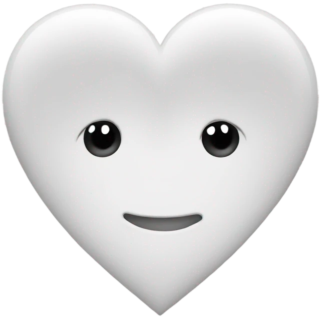 white heart emoji