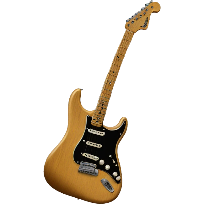 FENDER Guitar Fende stratocaster 1974 natural emoji