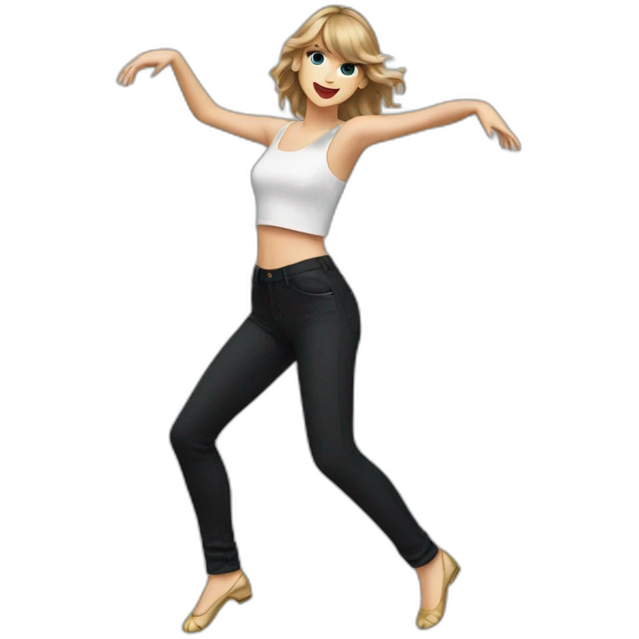 taylor swift dancing emoji