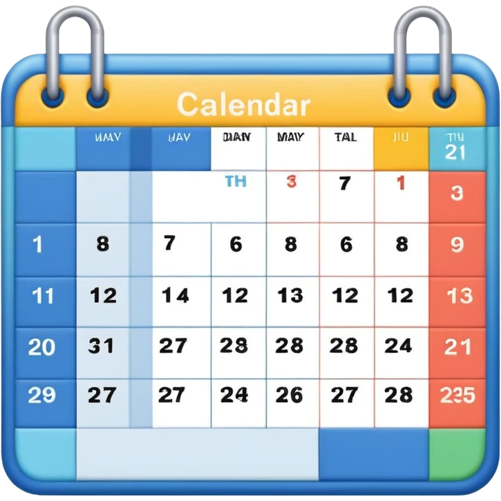 calendar emoji