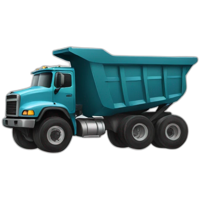 Dump truck emoji
