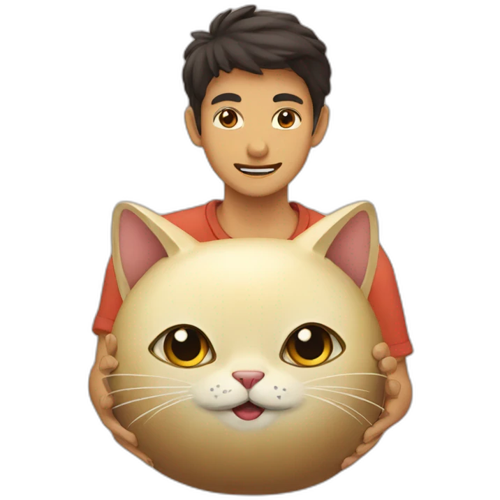 Nekoglai and potato emoji
