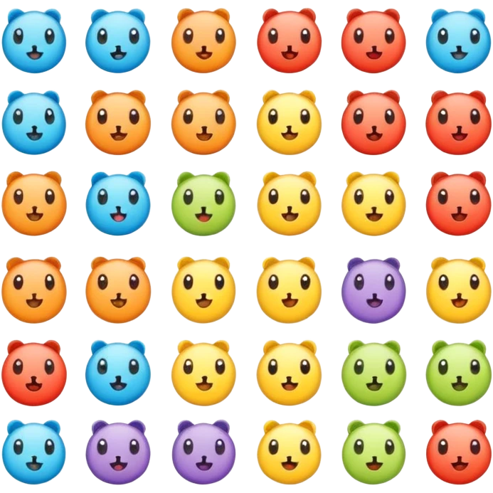 Cute calendar emoji