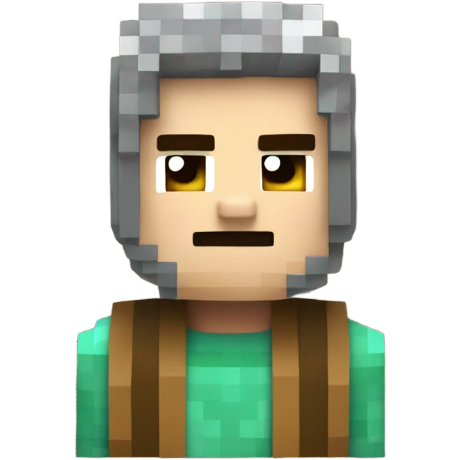 Minecraft Steve emoji