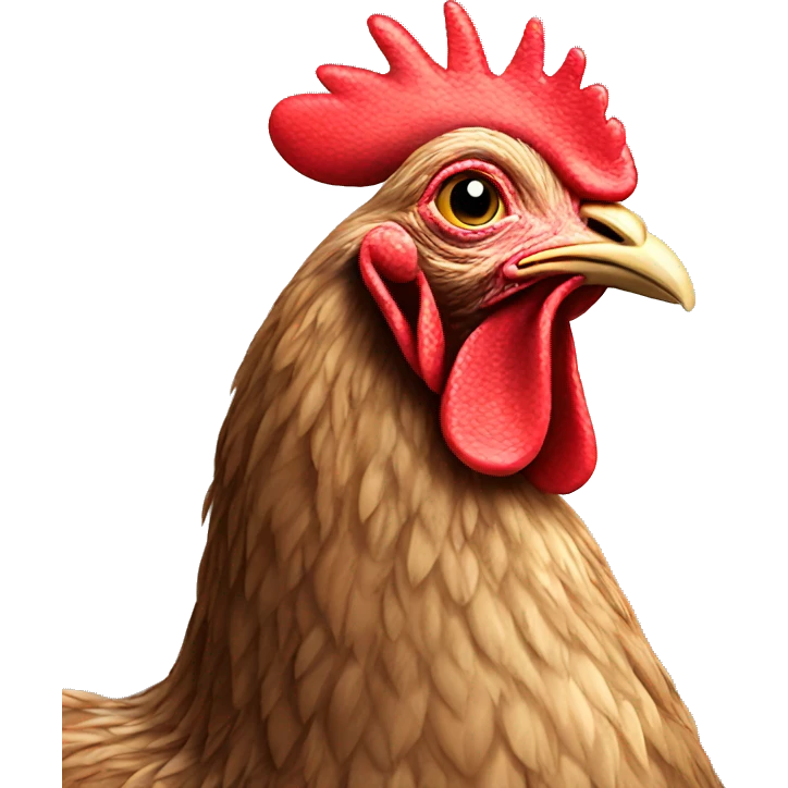 Hen emoji