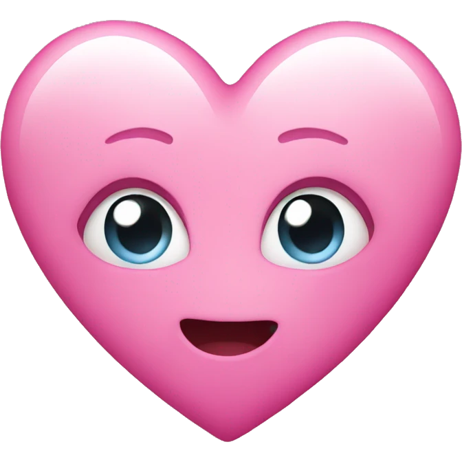 Pink heart emoji