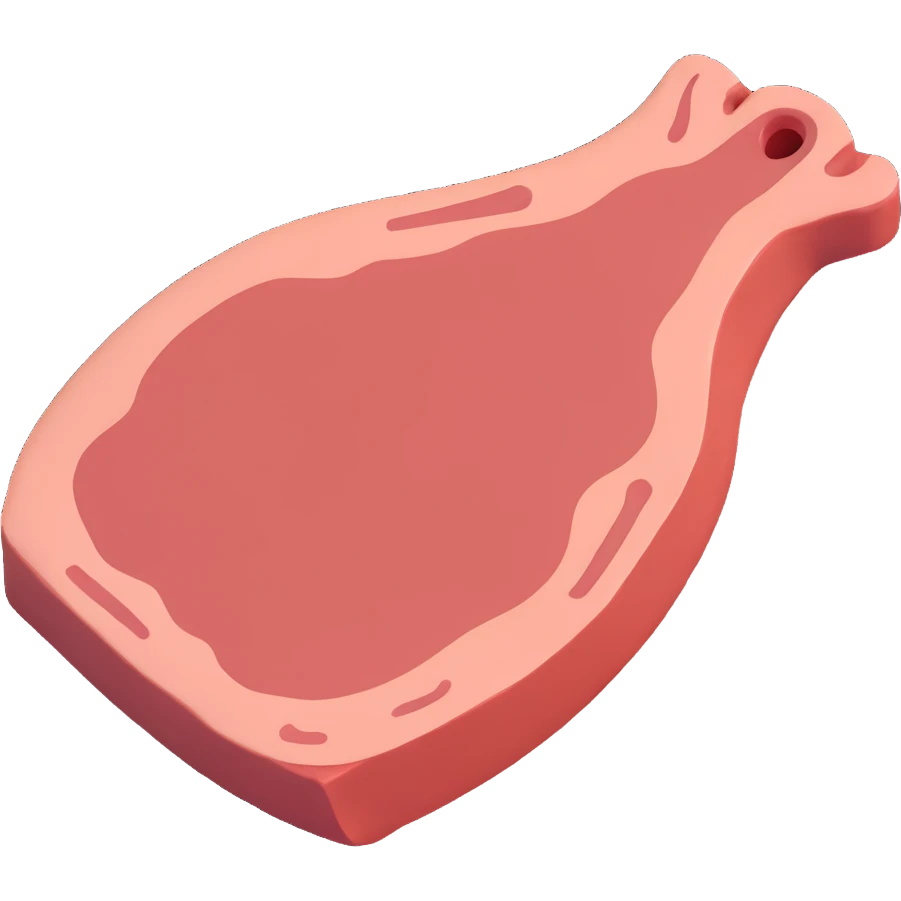 A piece of meat emoji