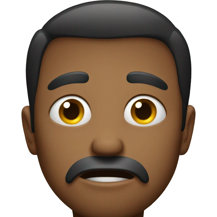 man with cry emoji