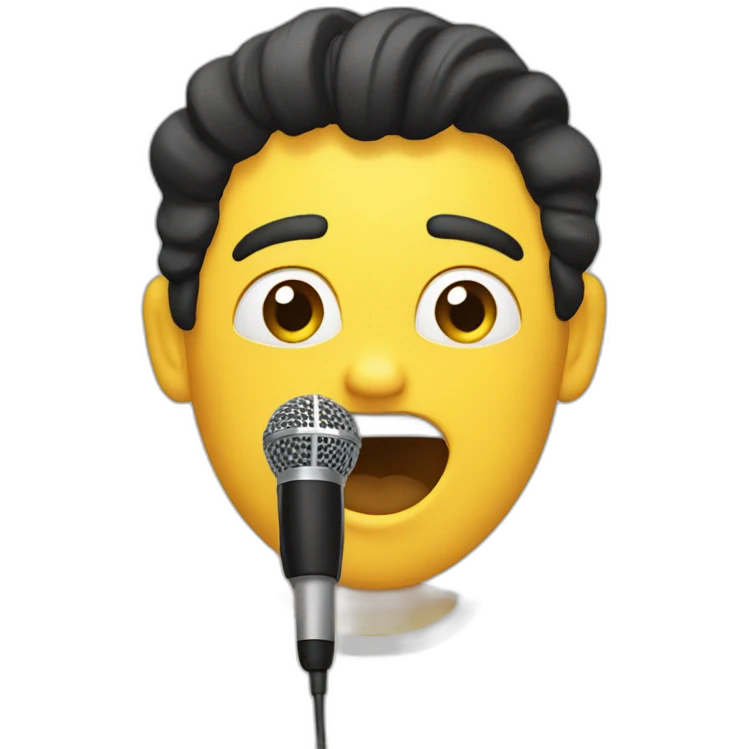 karaoke emoji