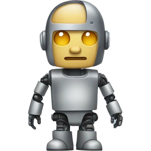 man half robot emoji