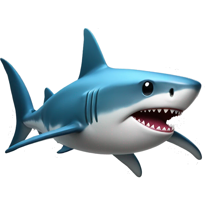 shark with tophat emoji