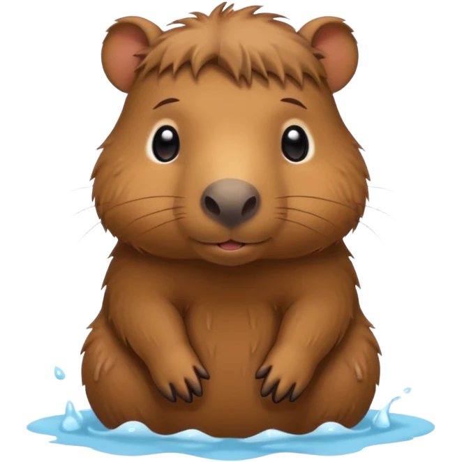 Capybara bebe emoji