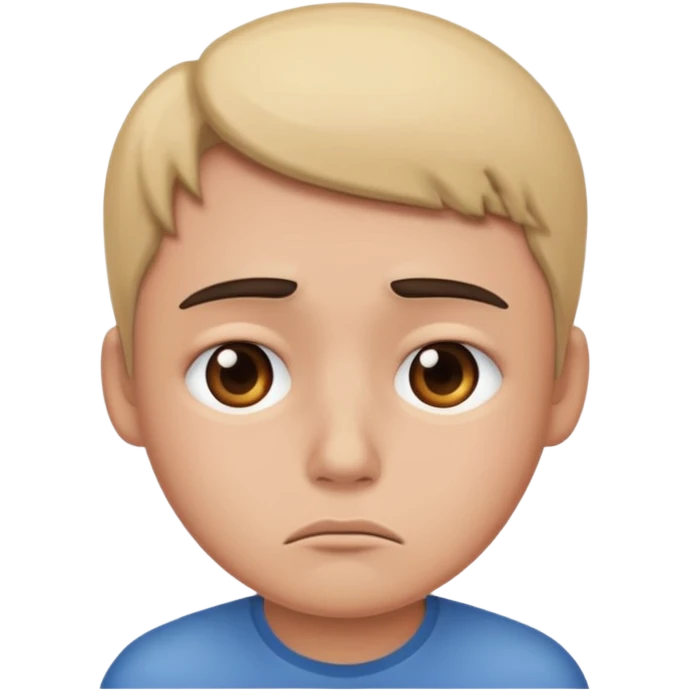 person with sad expression emoji emoji