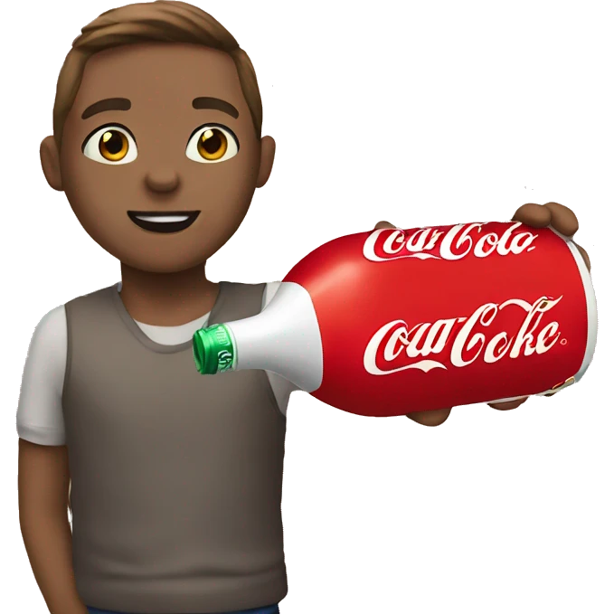 Coke love emoji