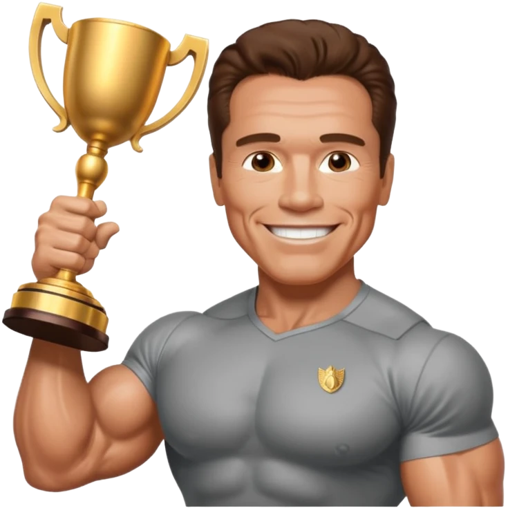 arnold schwarzenegger mr lympia emoji