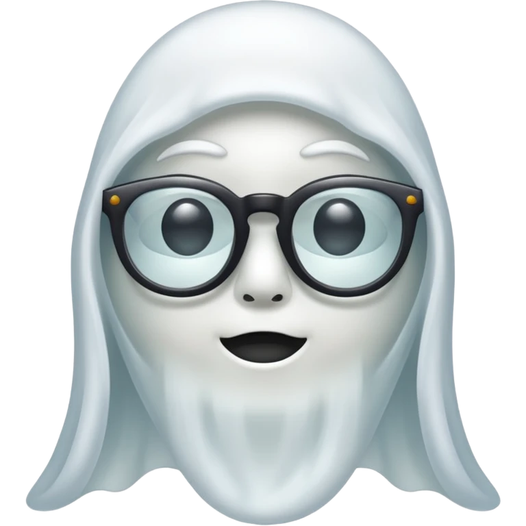ghosts with glasses emoji