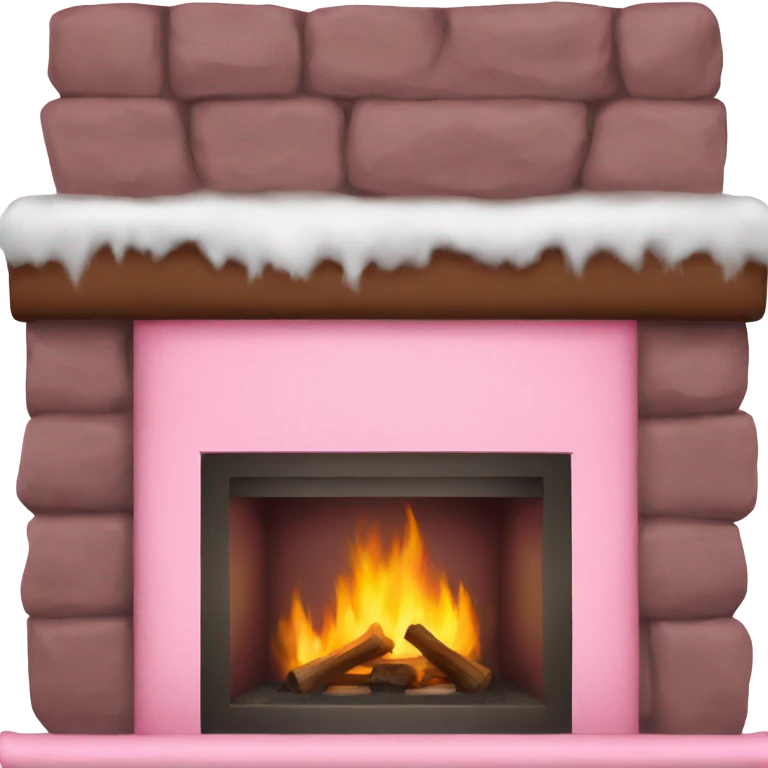 Winter Pink FirePlace emoji