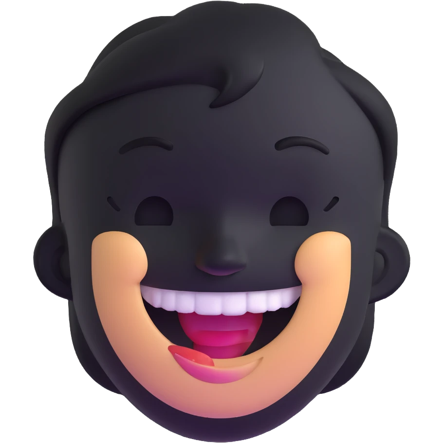 laughing face emoji