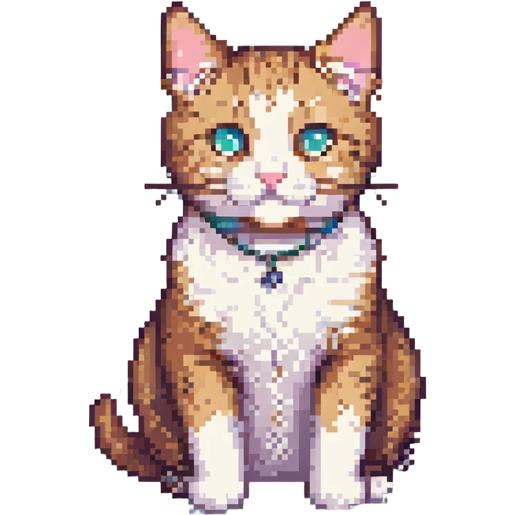 A cute cat emoji