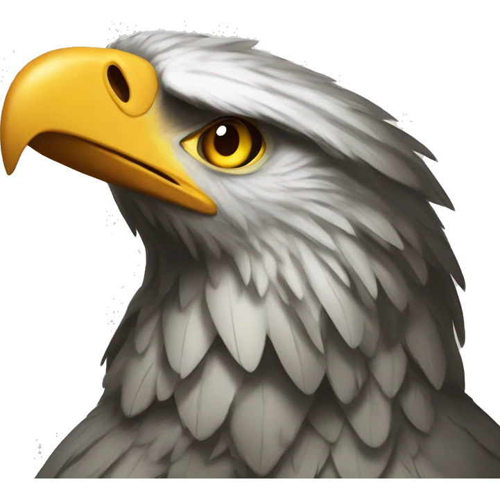 Aguila caricatura emoji