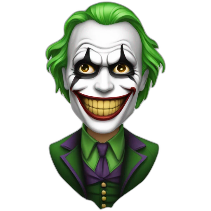 Squelette joker emoji