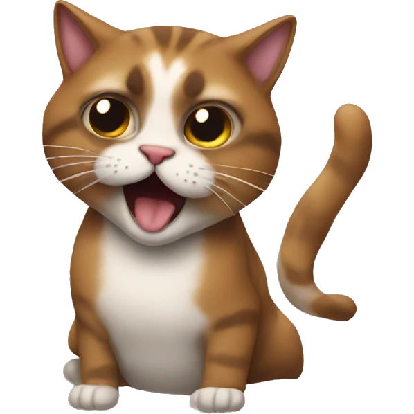 Mewing emoji