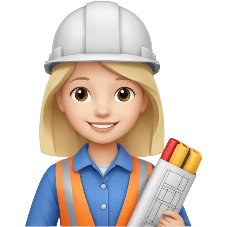 architect little girl emoji