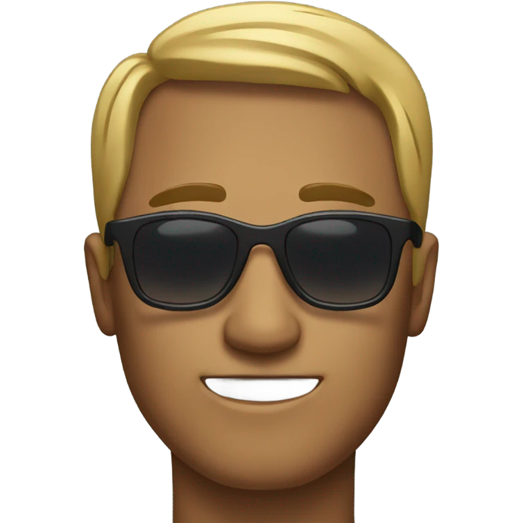 man with sunglasses emoji
