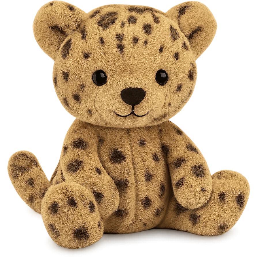 cute baby jaguar jellycat plushie emoji
