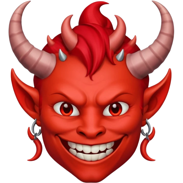 a red demon emoji like this😈 emoji