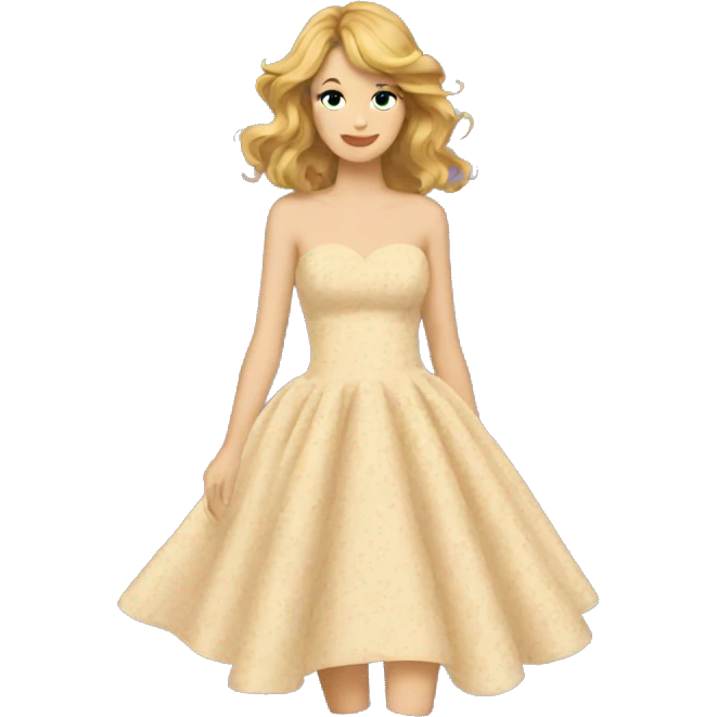 Speak now dress emoji