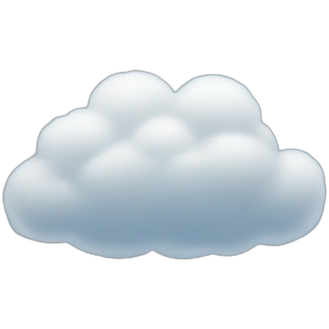 cloud emoji