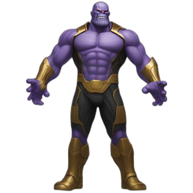 thanos full body emoji
