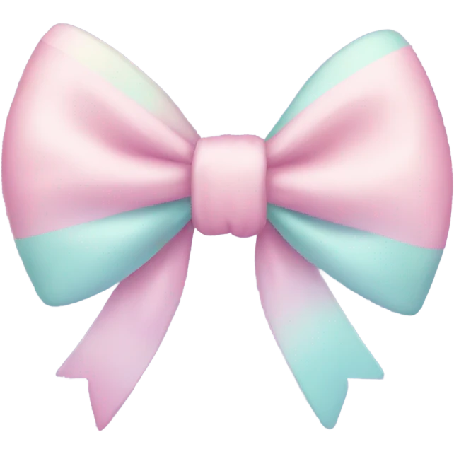Pastel bow  emoji