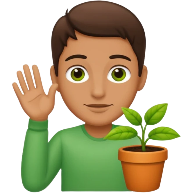 Green thumb emoji